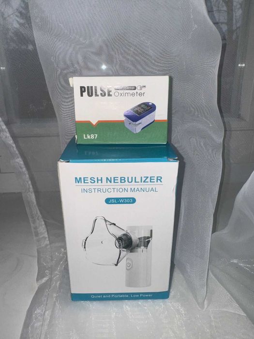 NIESAMOWITY ZESTAW!!! - Nebulizator|Inhalator (+Pulsyksometr)