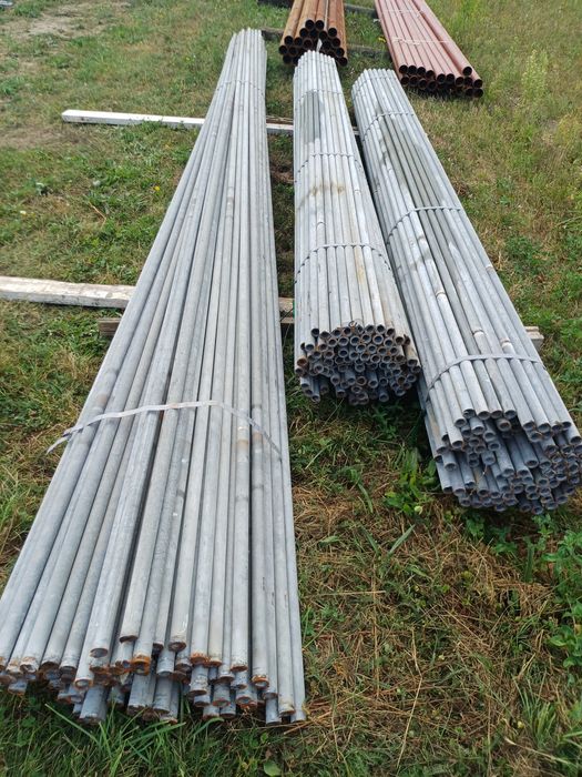 Rura, rurka ocynkowana, słupek fi 34x3.2 mm, długość 6 m, szklarnia