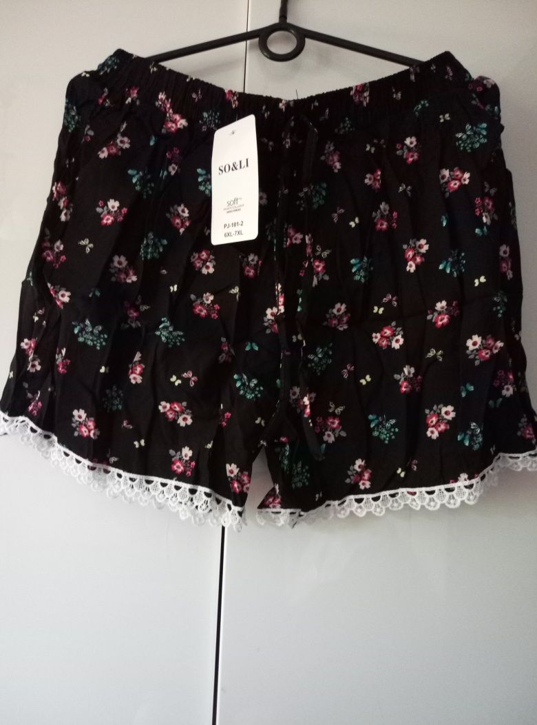 Spodenki damakie plus size