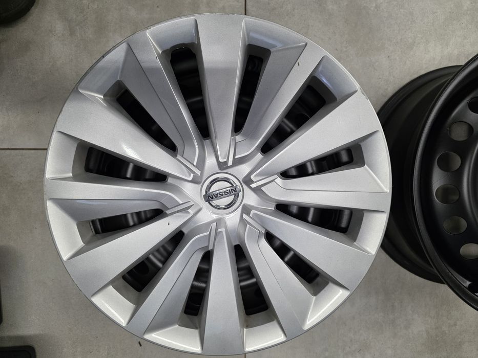 Felgi kolpaki nakretki koła opony nissan leaf 2 rozmiar 16 oryginalne