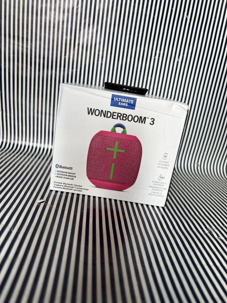 Акустика Ultimate Ears Wonderboom 3 Hyper Pink (984-001831)