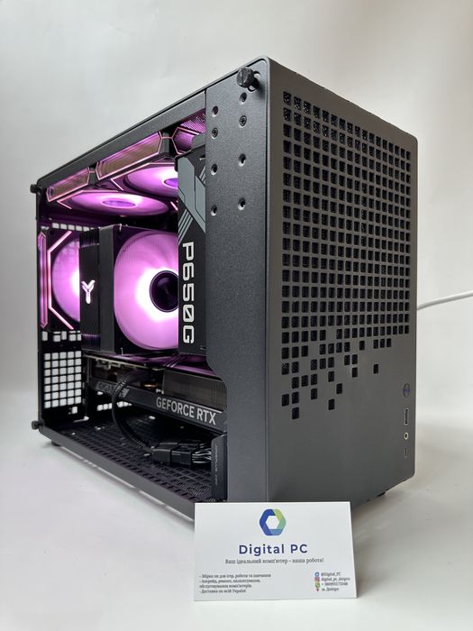 Міні пк Ryzen 7 7700 rtx5070 ddr5 6000mhz cl30 ssd m2 nvme
