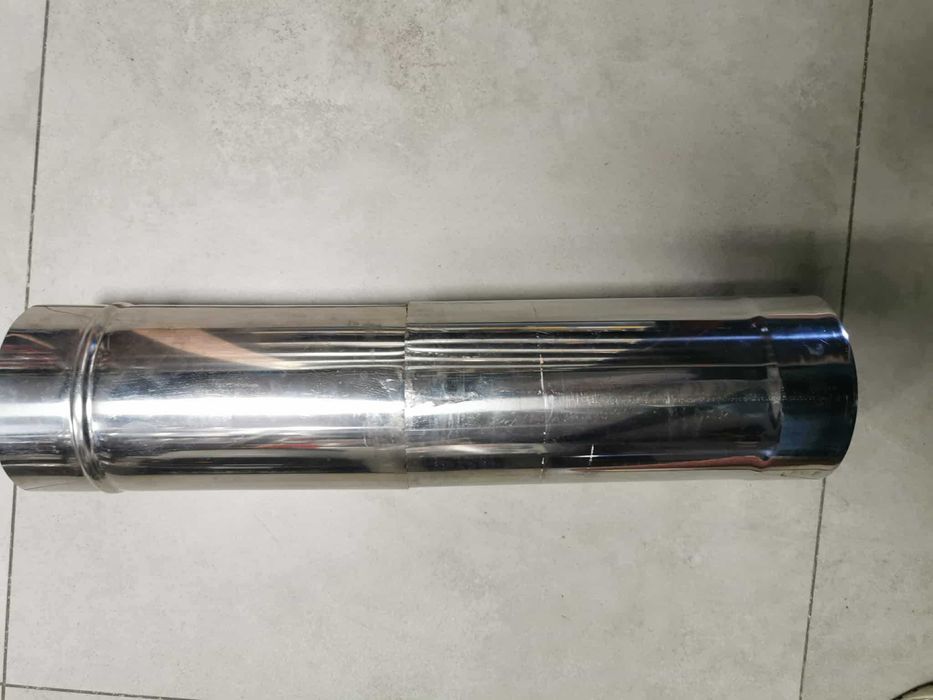 Rura prosta Komin-Flex 120 mm kwasówka kwasoodporna wkład komino 2szt