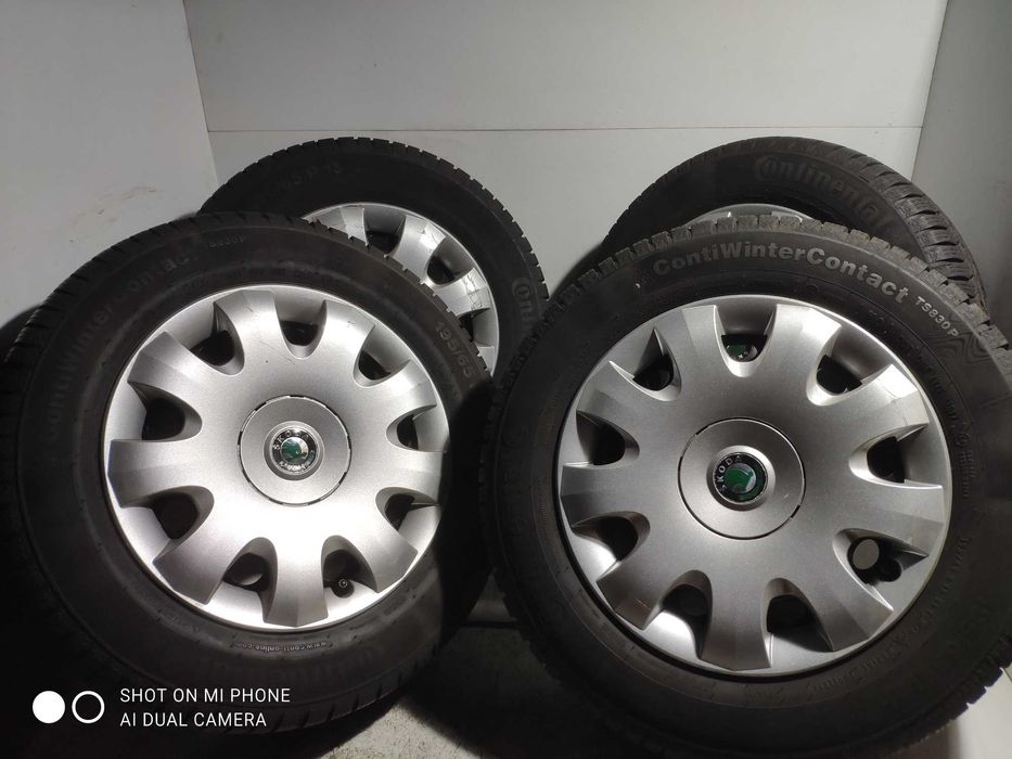 Koła opony felgi 195/65R15 zimowe 5x112 VW audi skoda zimowe komplet