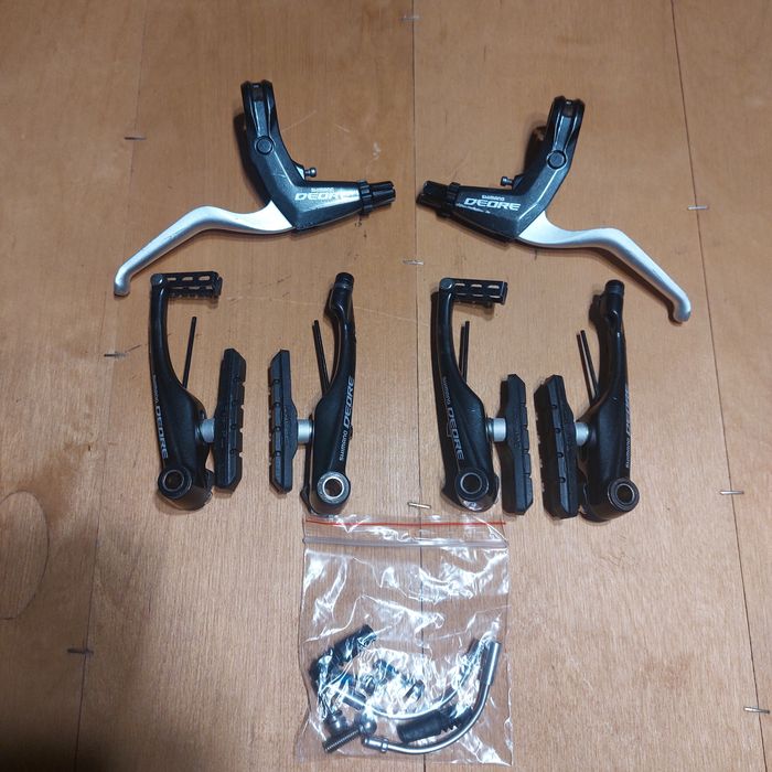 Zestaw Hamulce i Klamki Shimano Deore M590 / M591 V-Brake