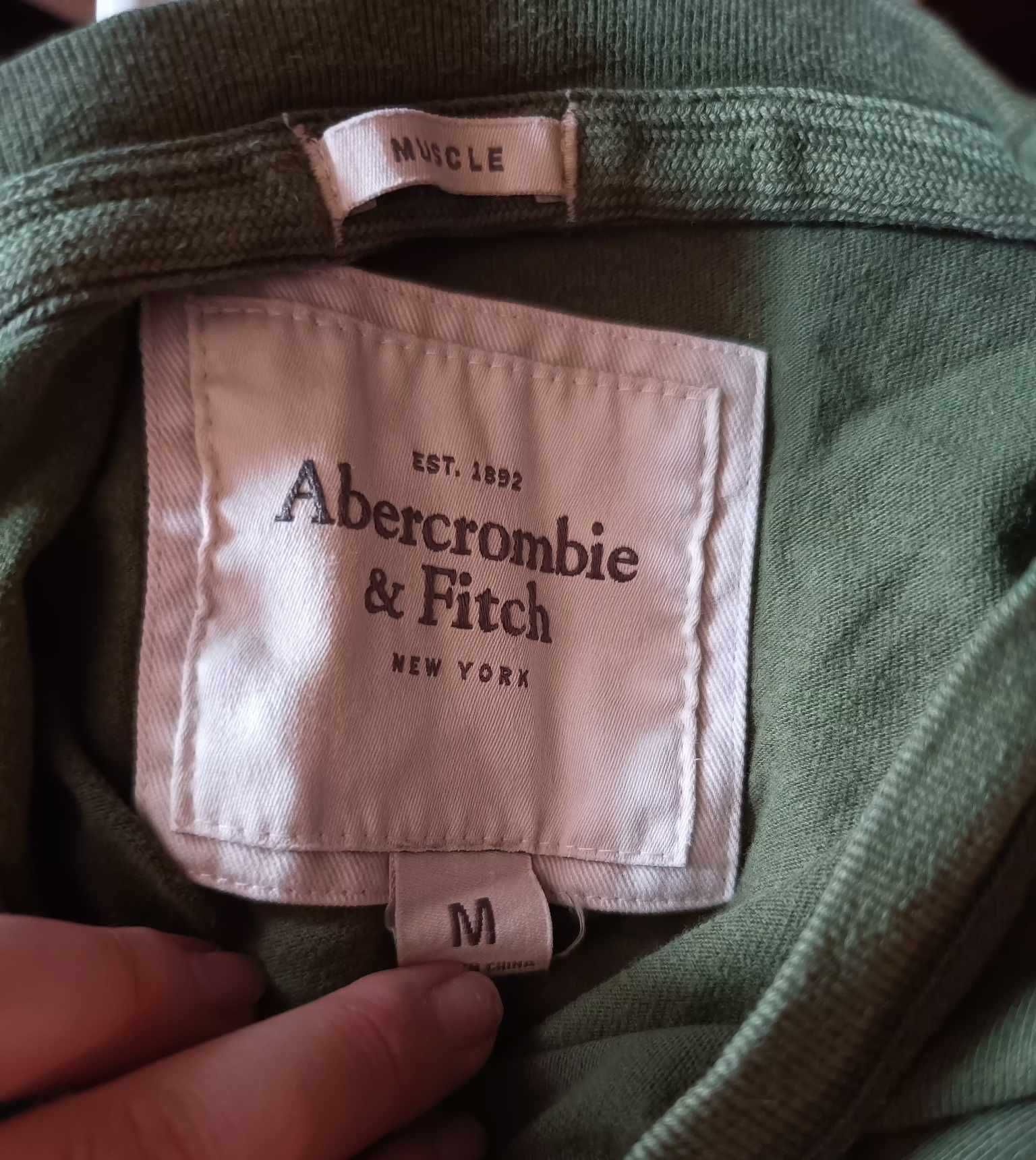 Abercrombie & Fitch t-shirt męski bawełna M