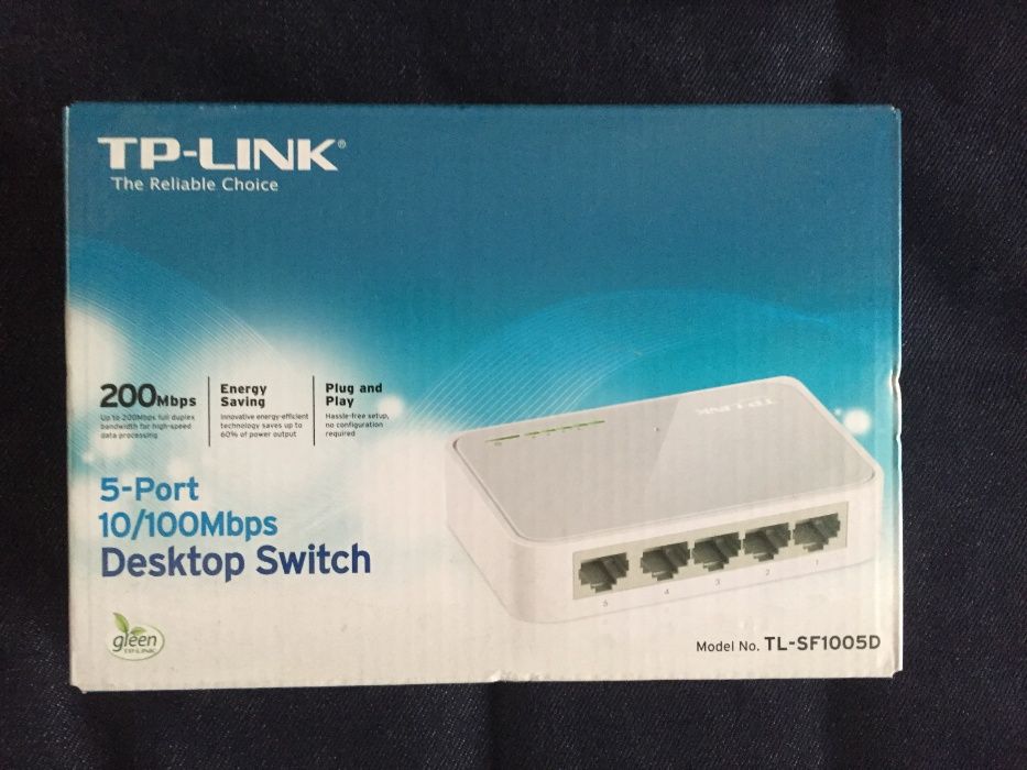 TP-Link Switch TL-SF1005D 10/100 5 PORTAS