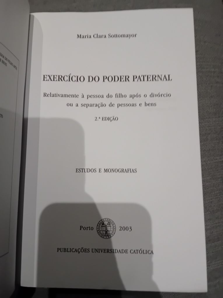 Exercício do Poder Paternal • Maria Clara SottoMayor
