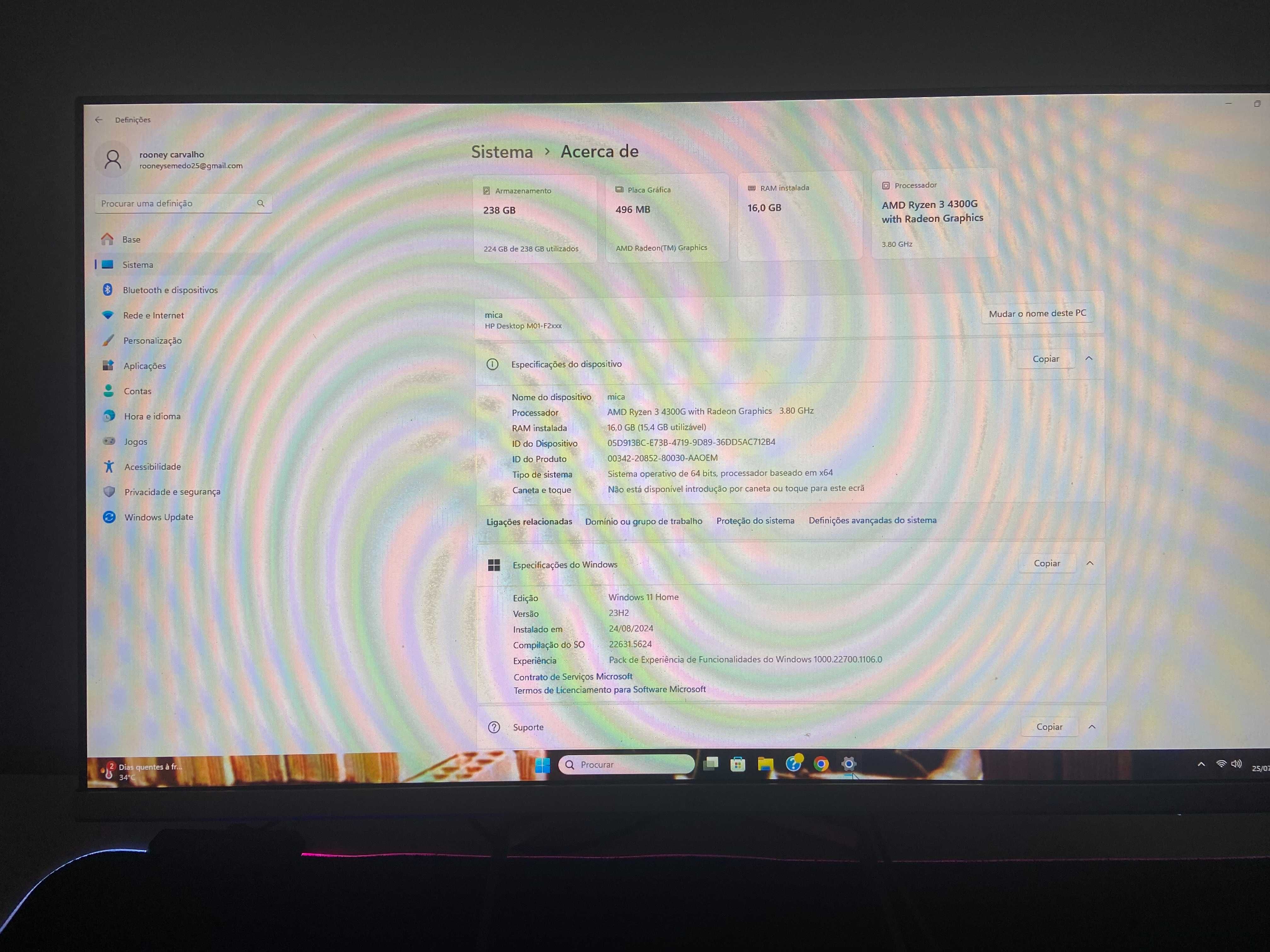 Pc com tudo completo