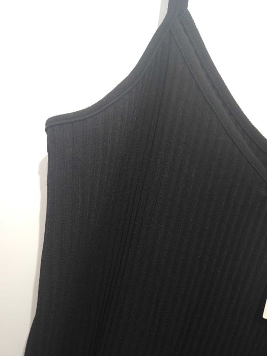 Top z plisowanej dzianiny Reserved XS 34 S 36 czarny