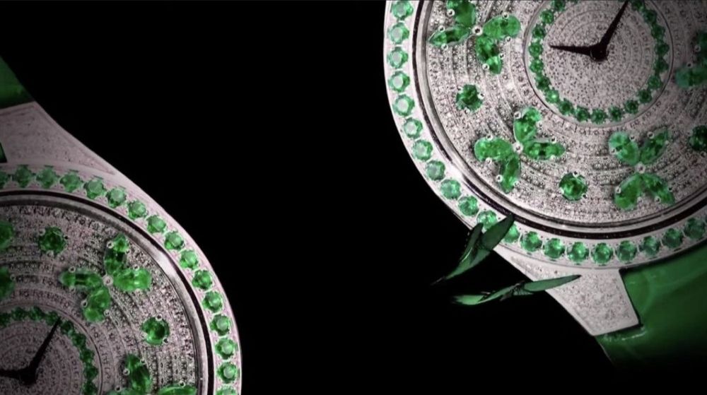 Ексклюзив Шедевр наручні годинник Graff Butterfly з рухомими бабочками