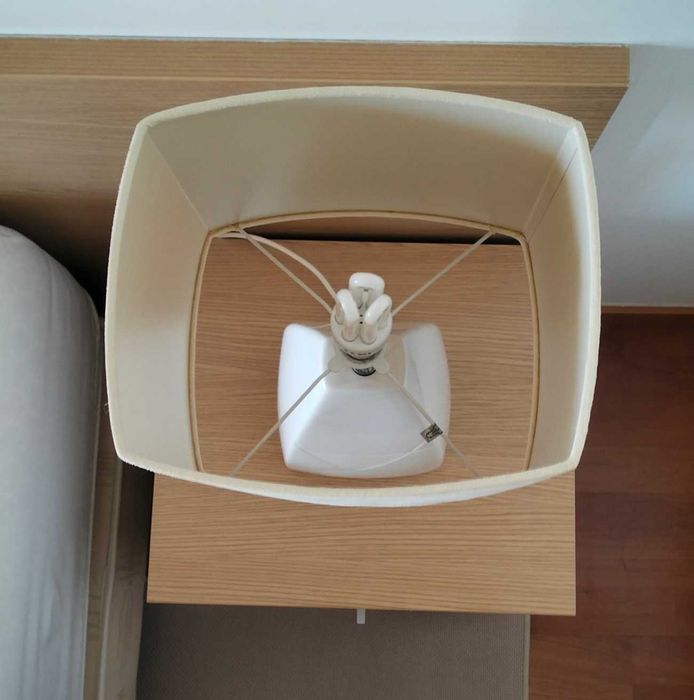 Bedside LAMPS --  CERAMIC Base