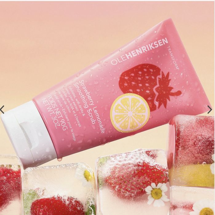 Olehenriksen strawberry lemonade scrub 90 g