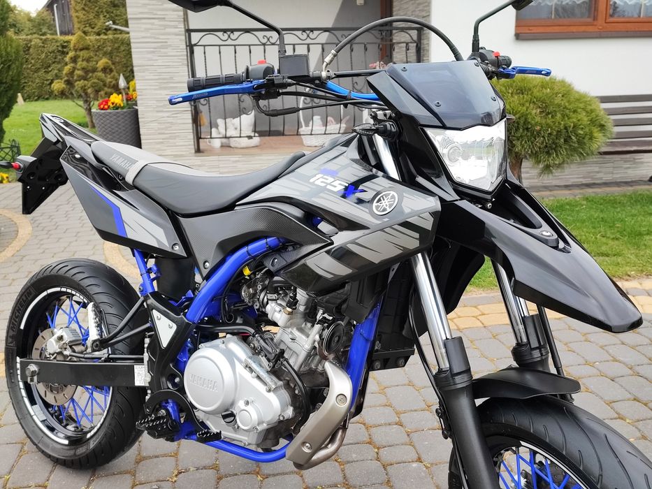 Yamaha Wr 125 X Kat B A1 2016r TYLKO 16,000km Wydech TAKONI MEGA STAN
