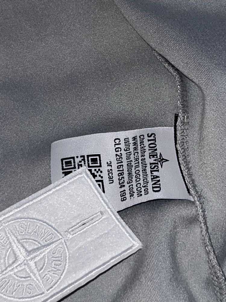 Кофта Stone Island сірого кольору