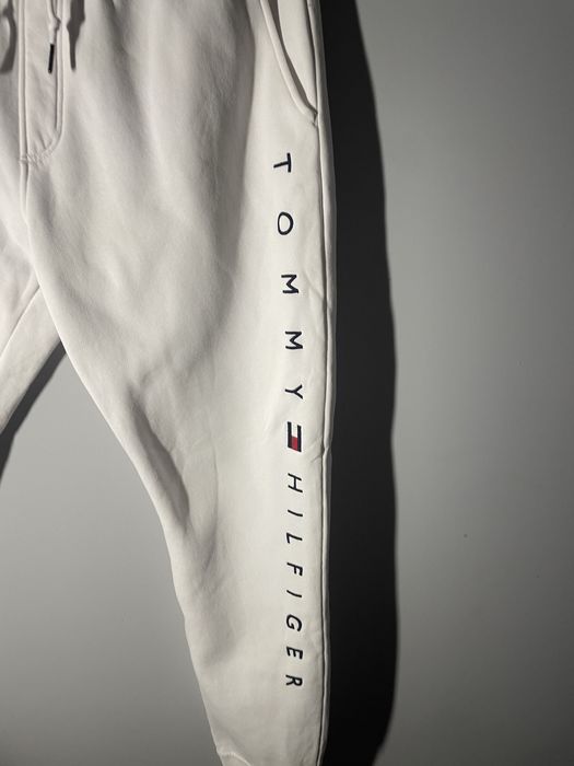 Dresy męskie tommy hilfiger białe L