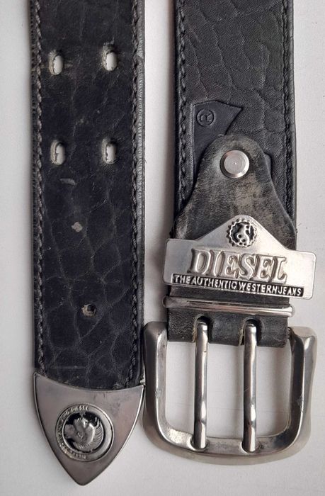 Ремень кожаный DIESEL, Италия