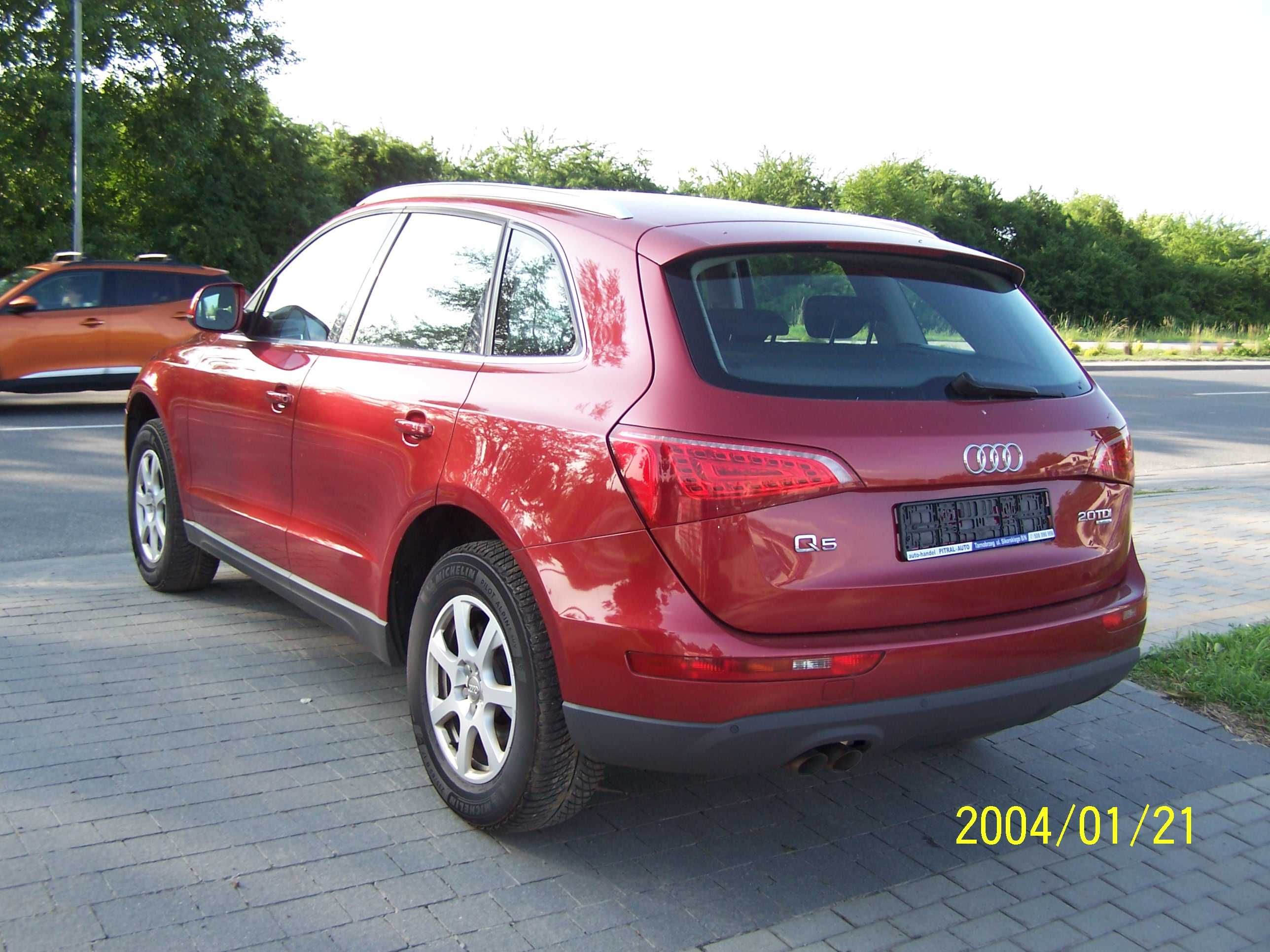 Audi Q 5 Quatro 2,0 TDI 170 KM Xenon100% oryginal SERWIS PERFEKT