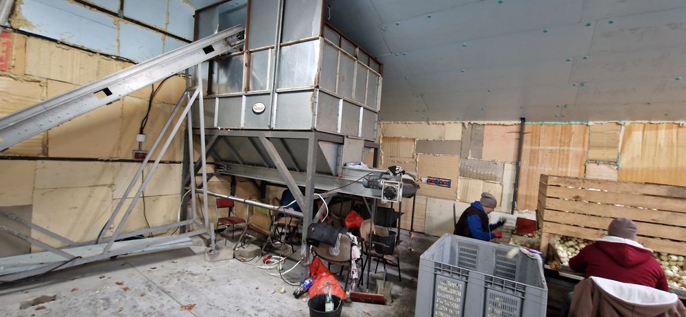 Kosz zasypowy do cebuli