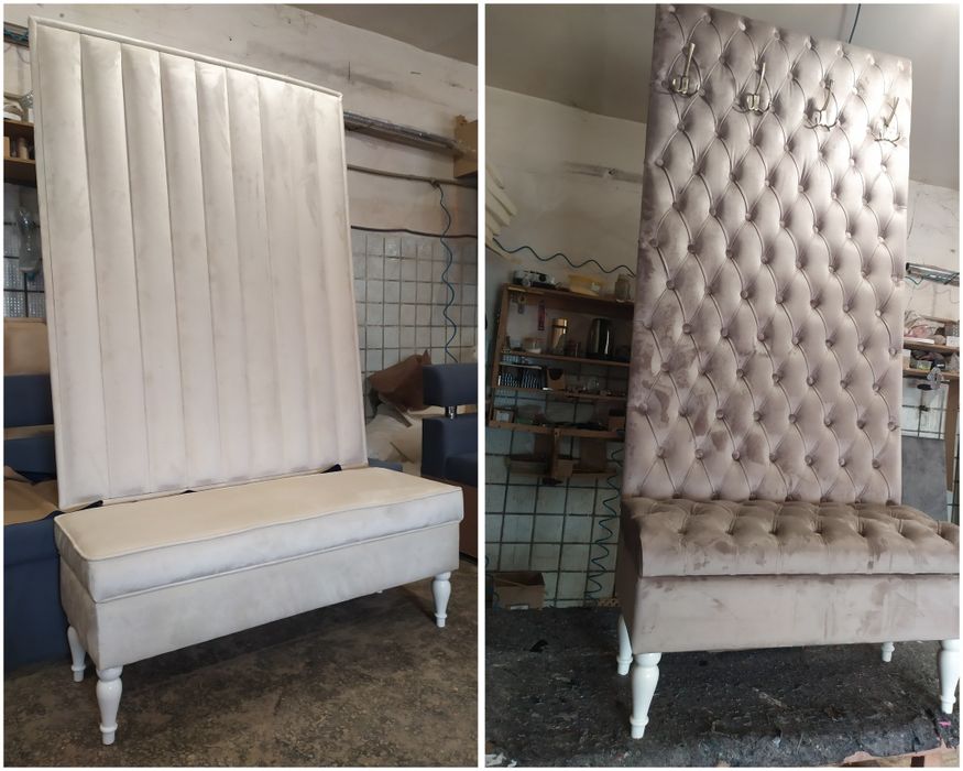 Банкетка ,банкетка с нишей,пуфы