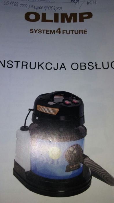 Odkurzacz olimp nowy+instrukcja