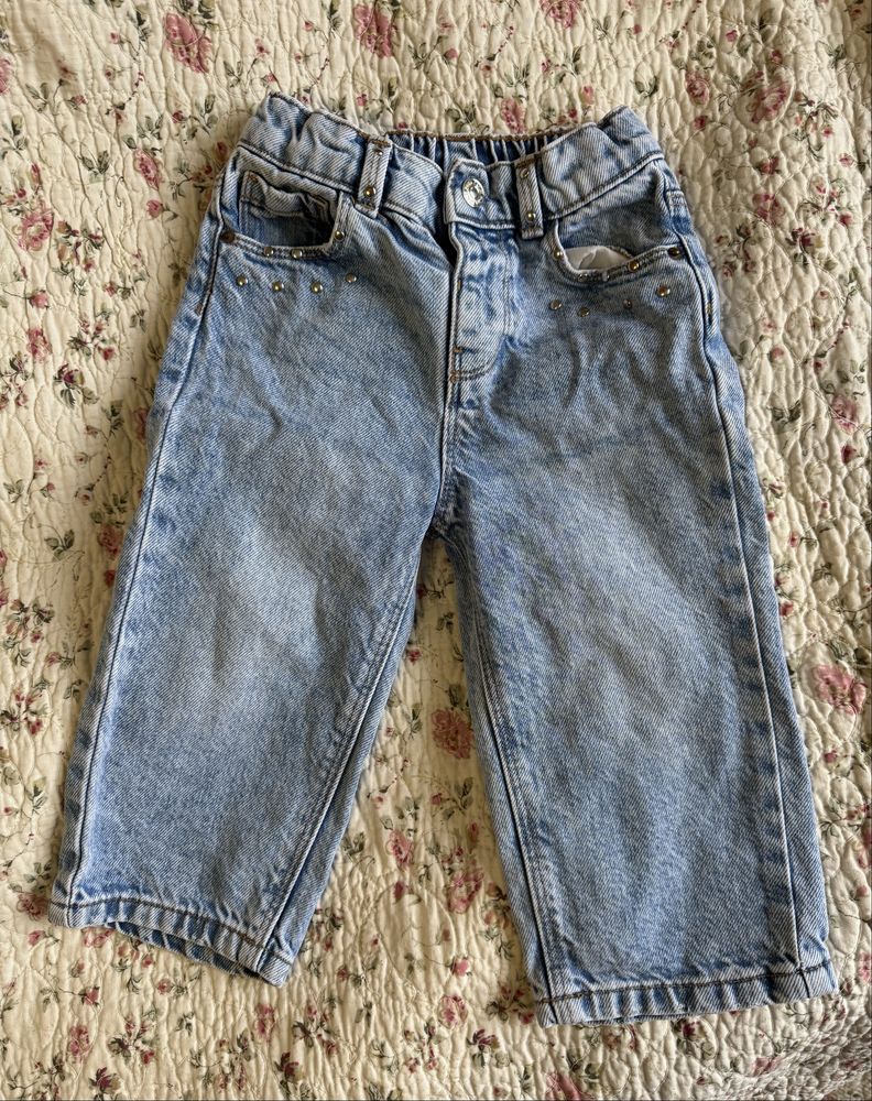 Джинси  нові zara на дівчинку 12-18