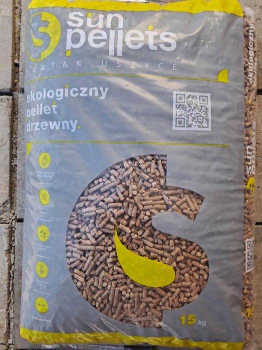 Pellet drzewny sosnowy A1 6mm worek 15kg