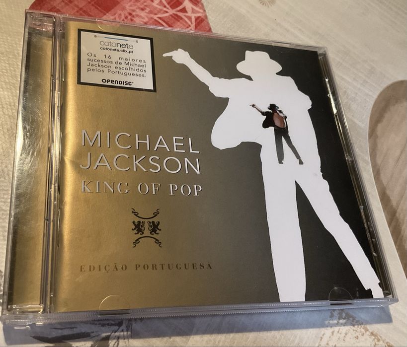 CD Michael Jackson - King of Pop - edição Portuguesa - Muito raro
