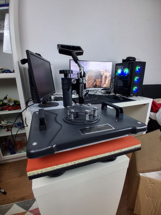 Máquina de estampagem Nunca usada.