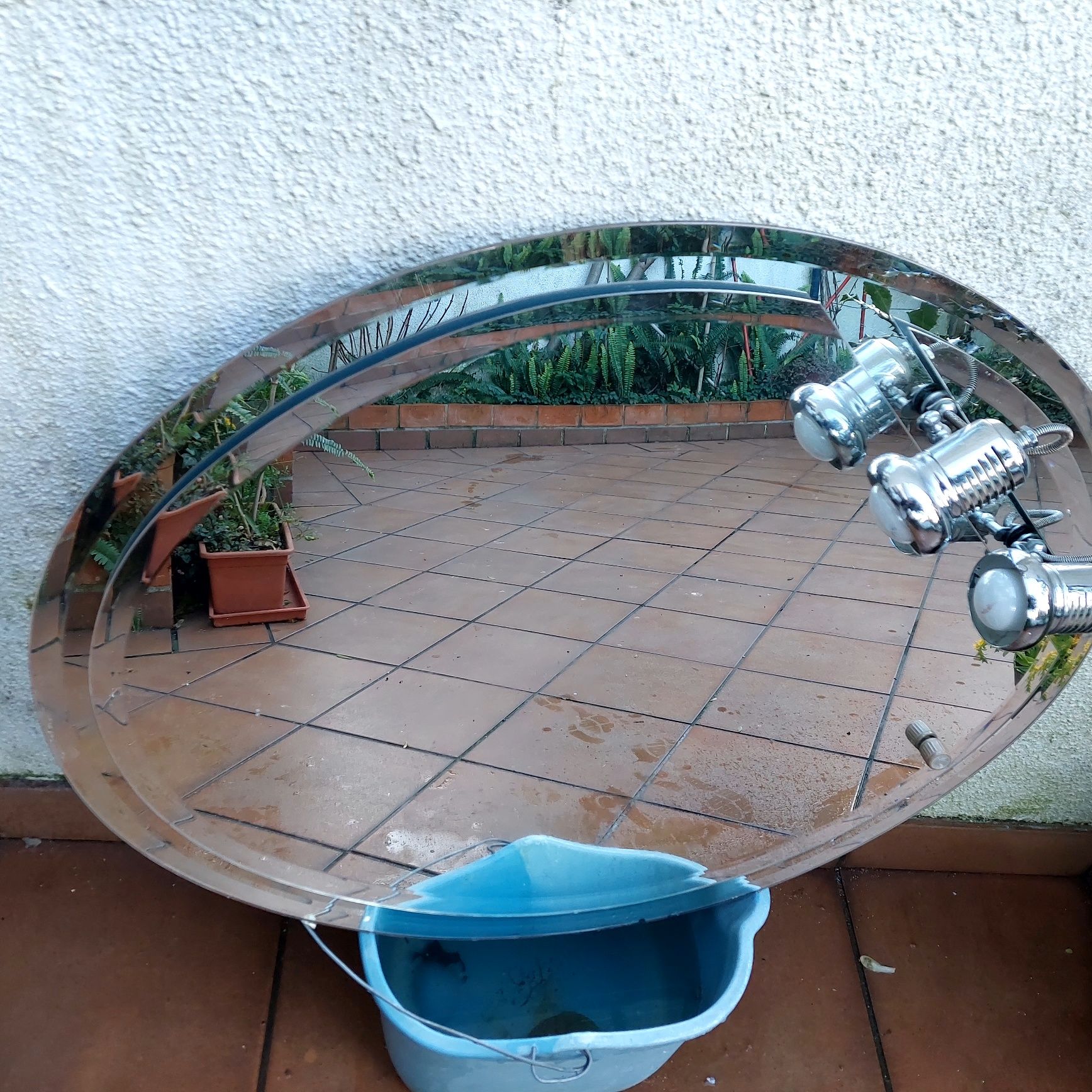Espelho de wc com iluminação