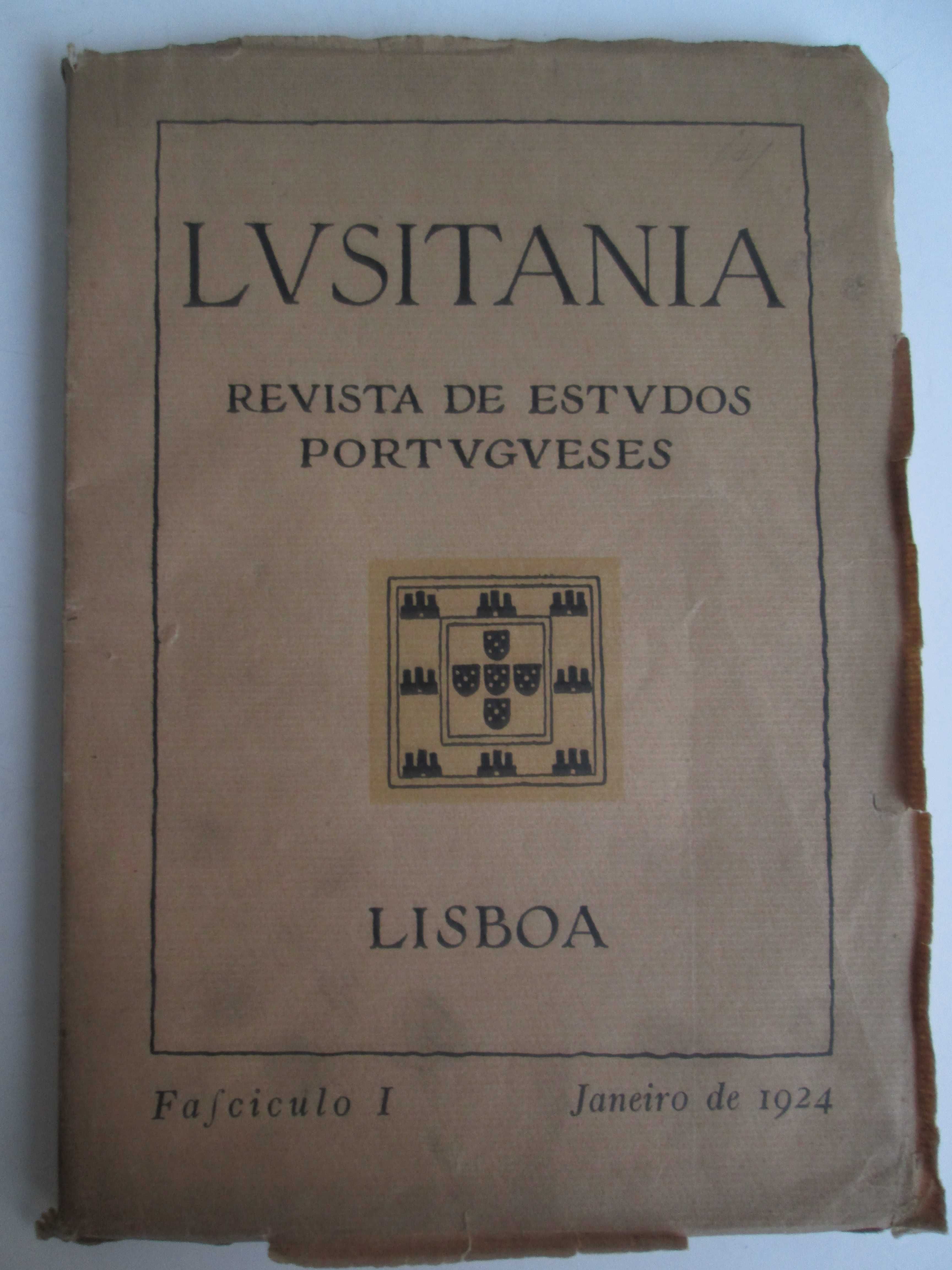 Lusitânia -  revista estudos portugueses 1924