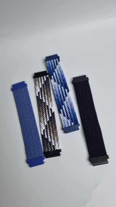 Pleciony nylonowy pasek do Samsung Galaxy Watch 7,6-6 Classic, 5,4-4 C