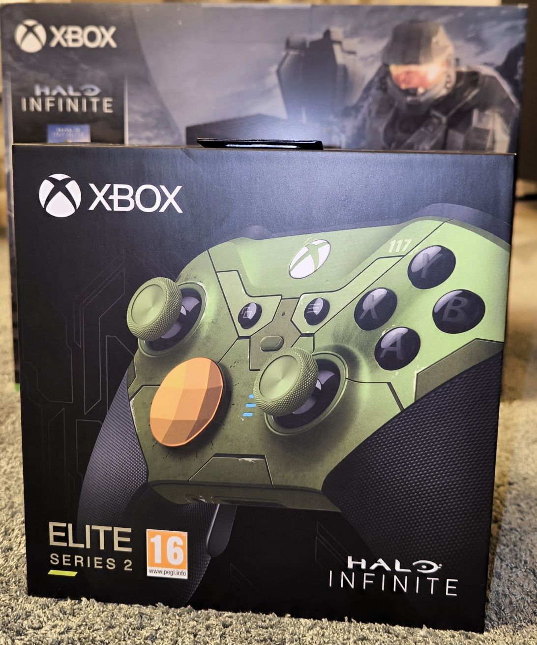 Consola Xbox series X + elite 2 ambos edição especial Halo
