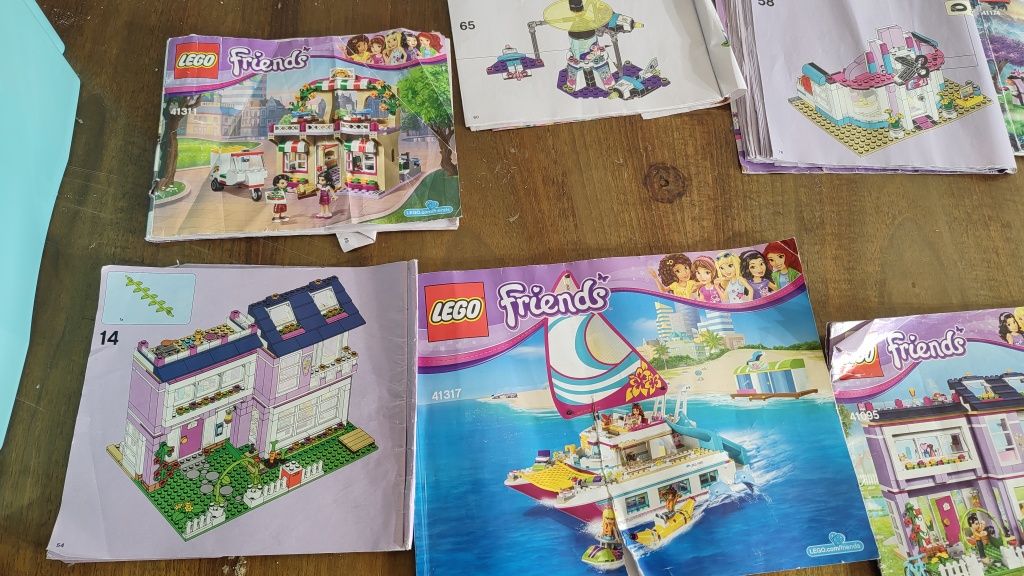 Orginalne Klocki Lego Friends/Elves mix 5kg+instrukcje
