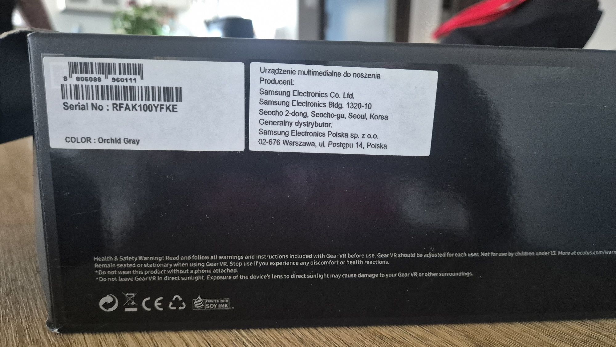 Google Gear VR with controller Samsung