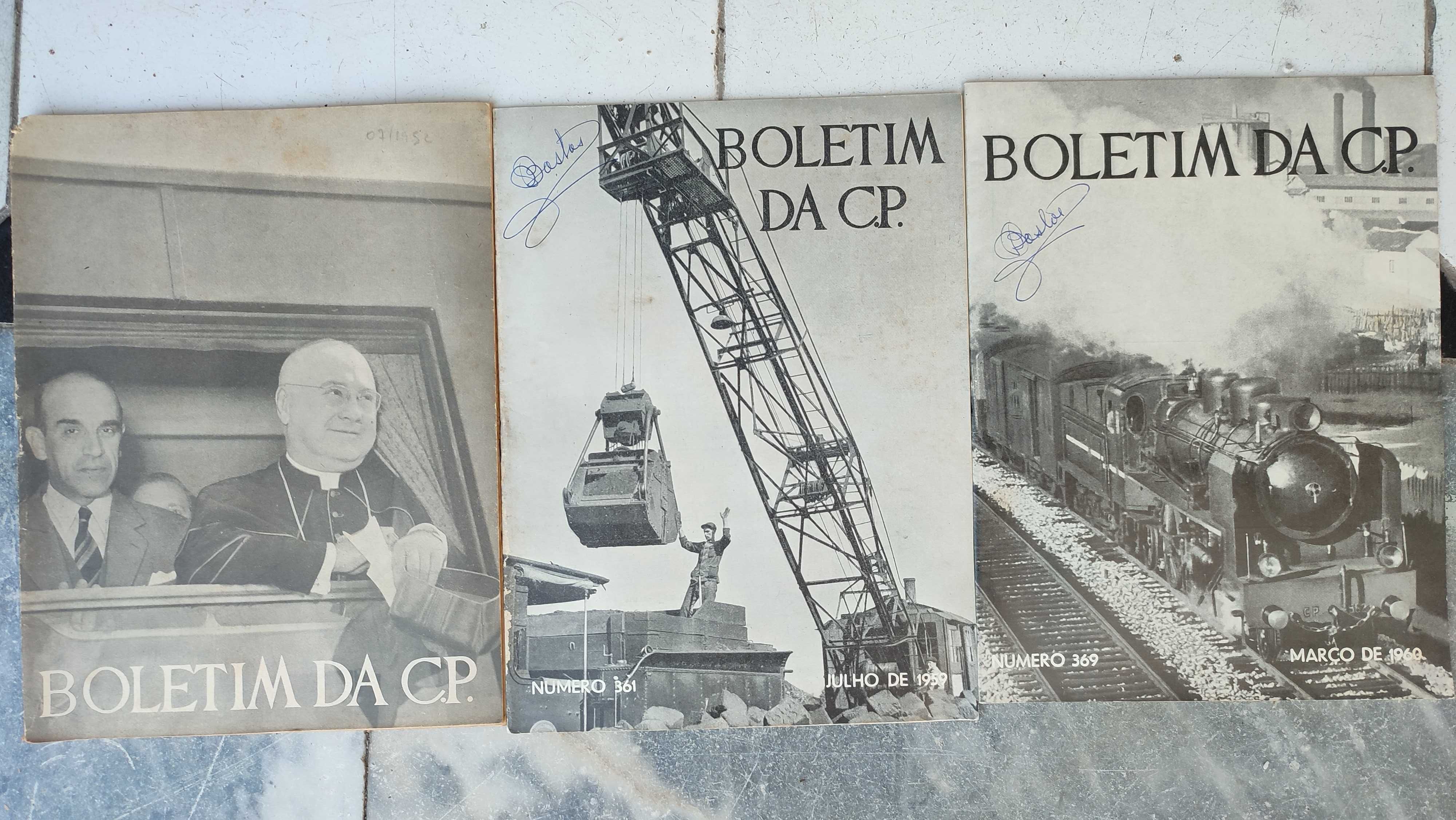 Lote 23 Revistas Boletim da C.P.