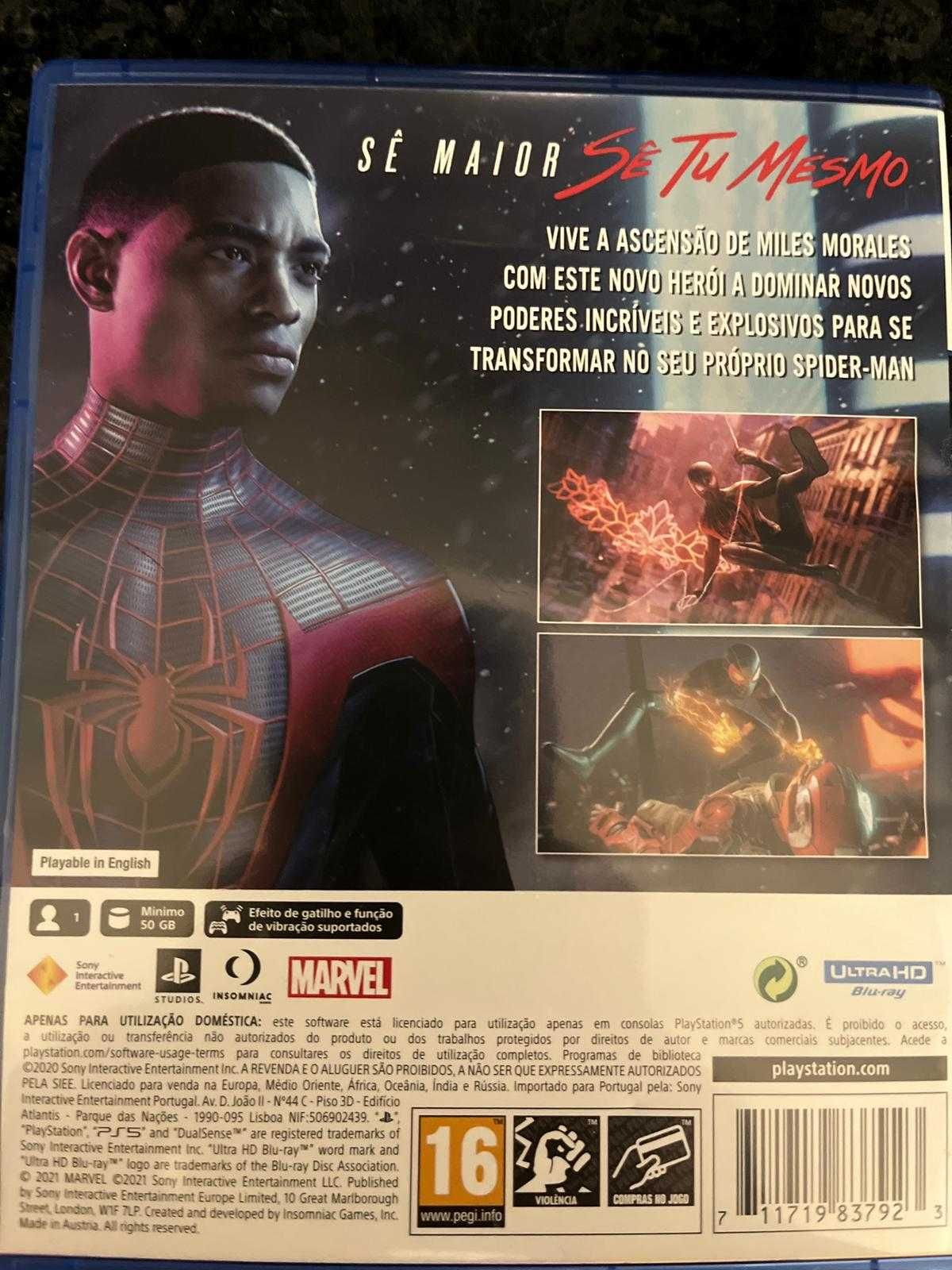 Jogo Spider-Man em português PS5 Novo