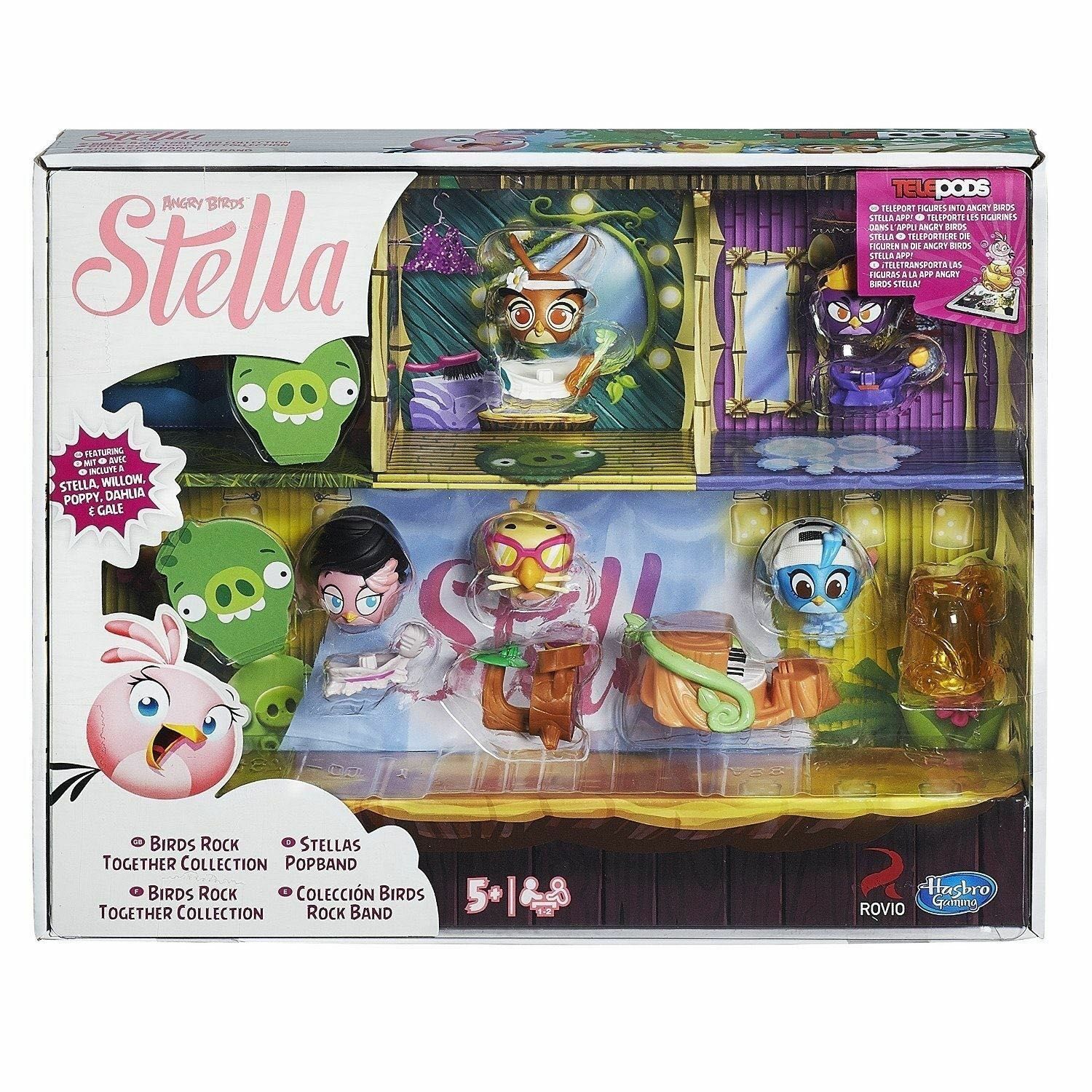 Angry Birds Go! Telepods Stella Multipak super zestaw