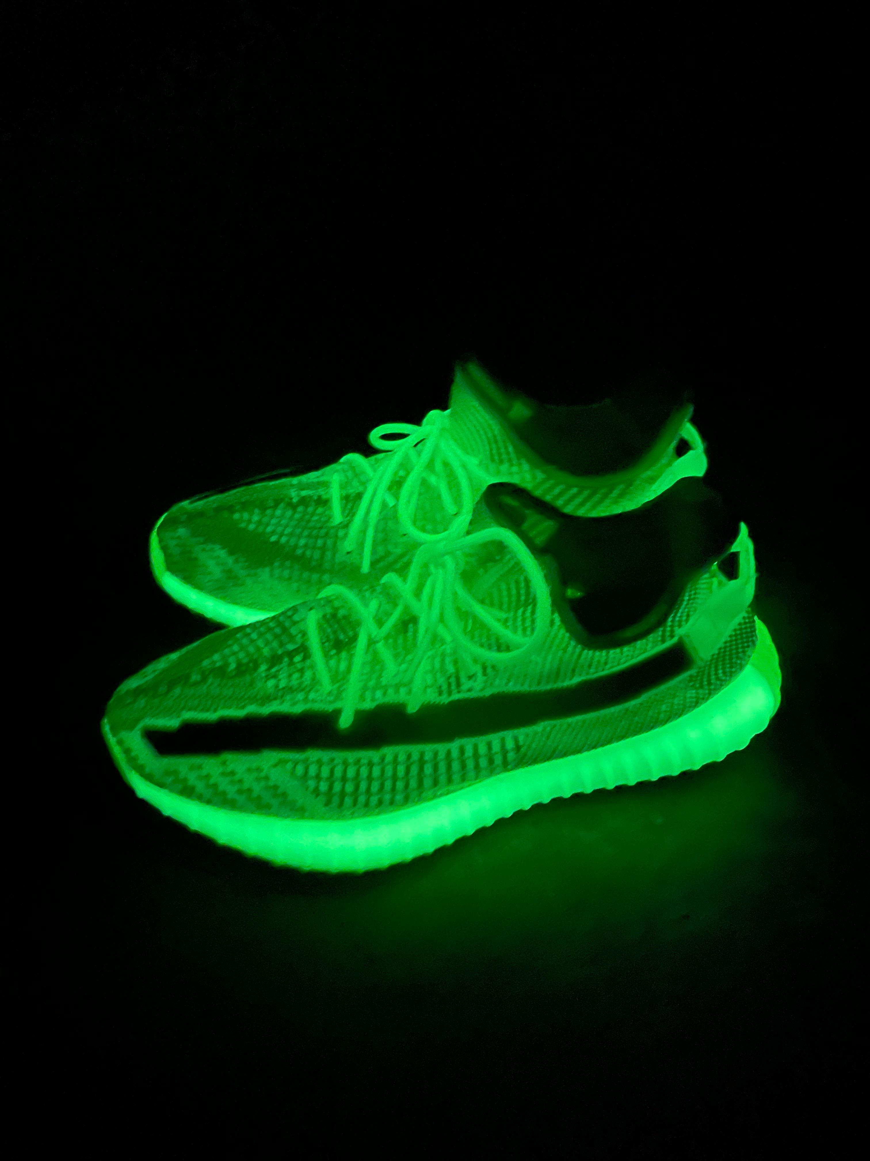 adidas yeezy boost 350 v2 Glow gui 44 2/3 green white