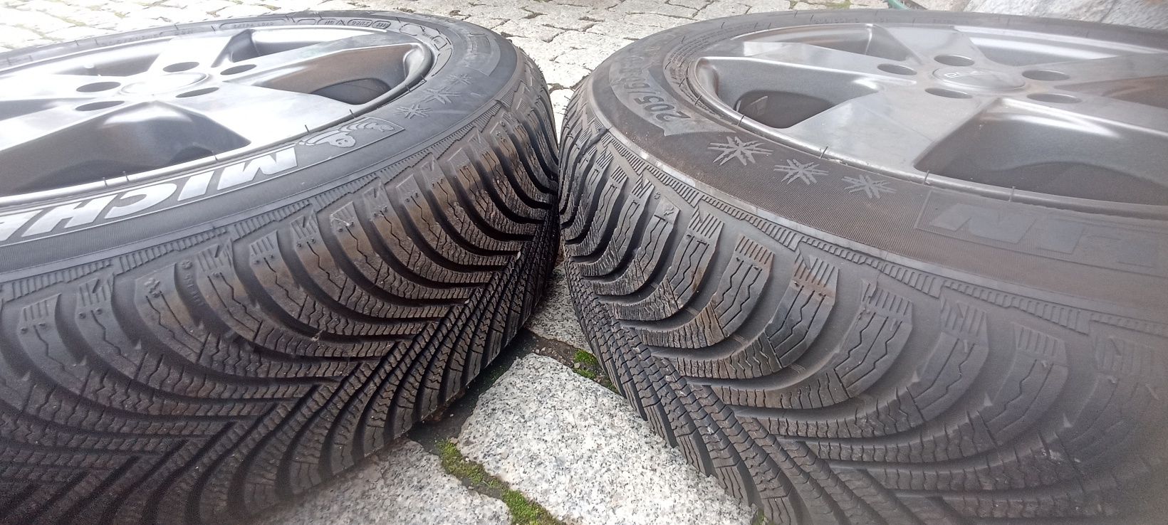 Jantes 16 KBA c pneus Michelin novos