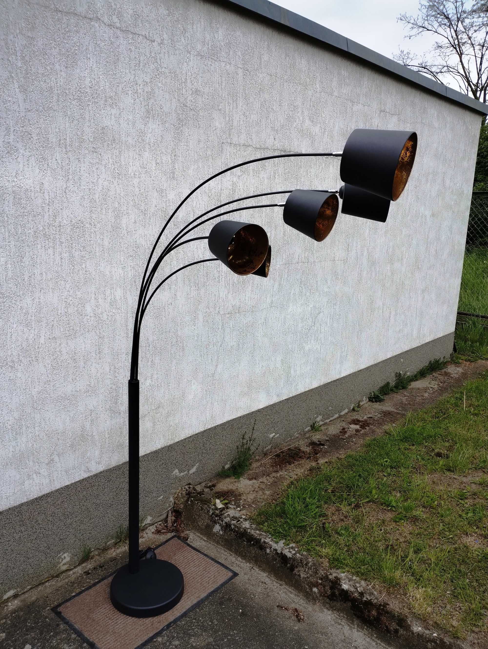 Niemiecka lampa stojąca łukowa Hoffner KHG