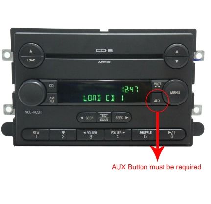 USB AUX MP3 Адаптер магнитол Ford Focus Fusion Mustang Explorer Edge