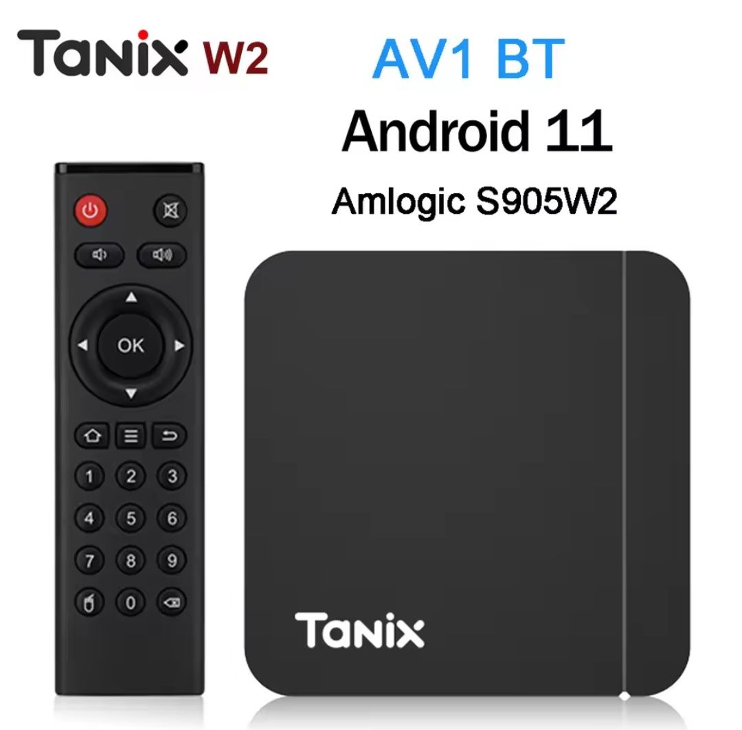 TV box Vontar H1 / Tanix W2 приставка медіаплеєр