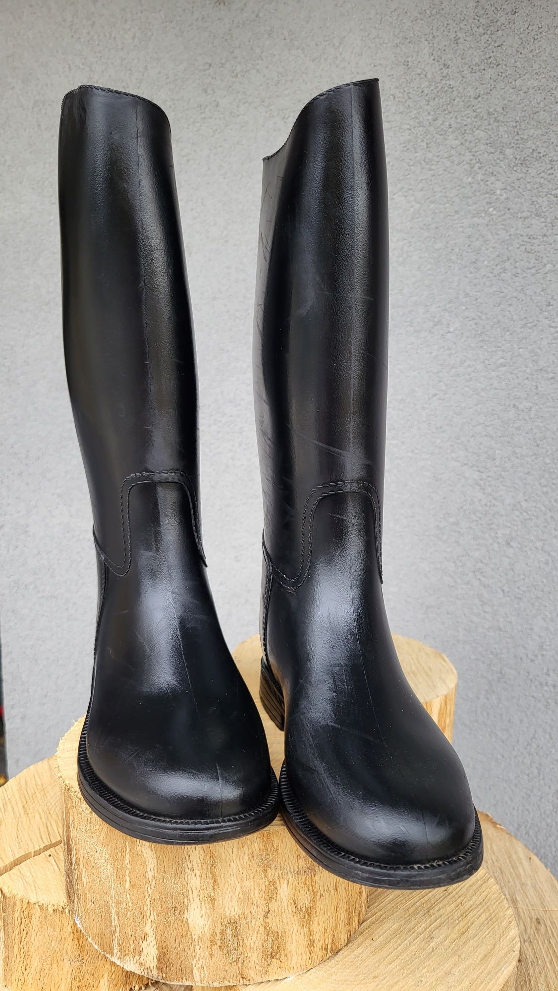 Gumiaki Kalosze Gumowce Decathlon 33 oficerki stan bdb