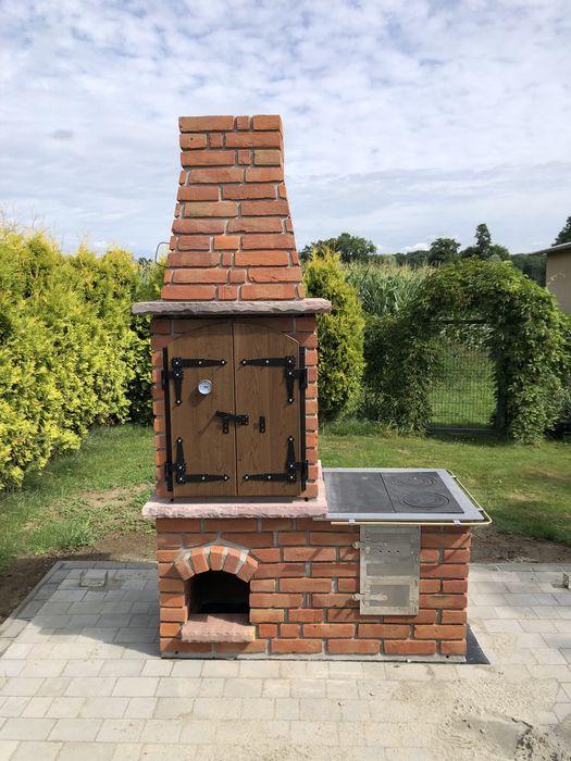 Kuchnia ogrodowa grill wędzarnia FARMA