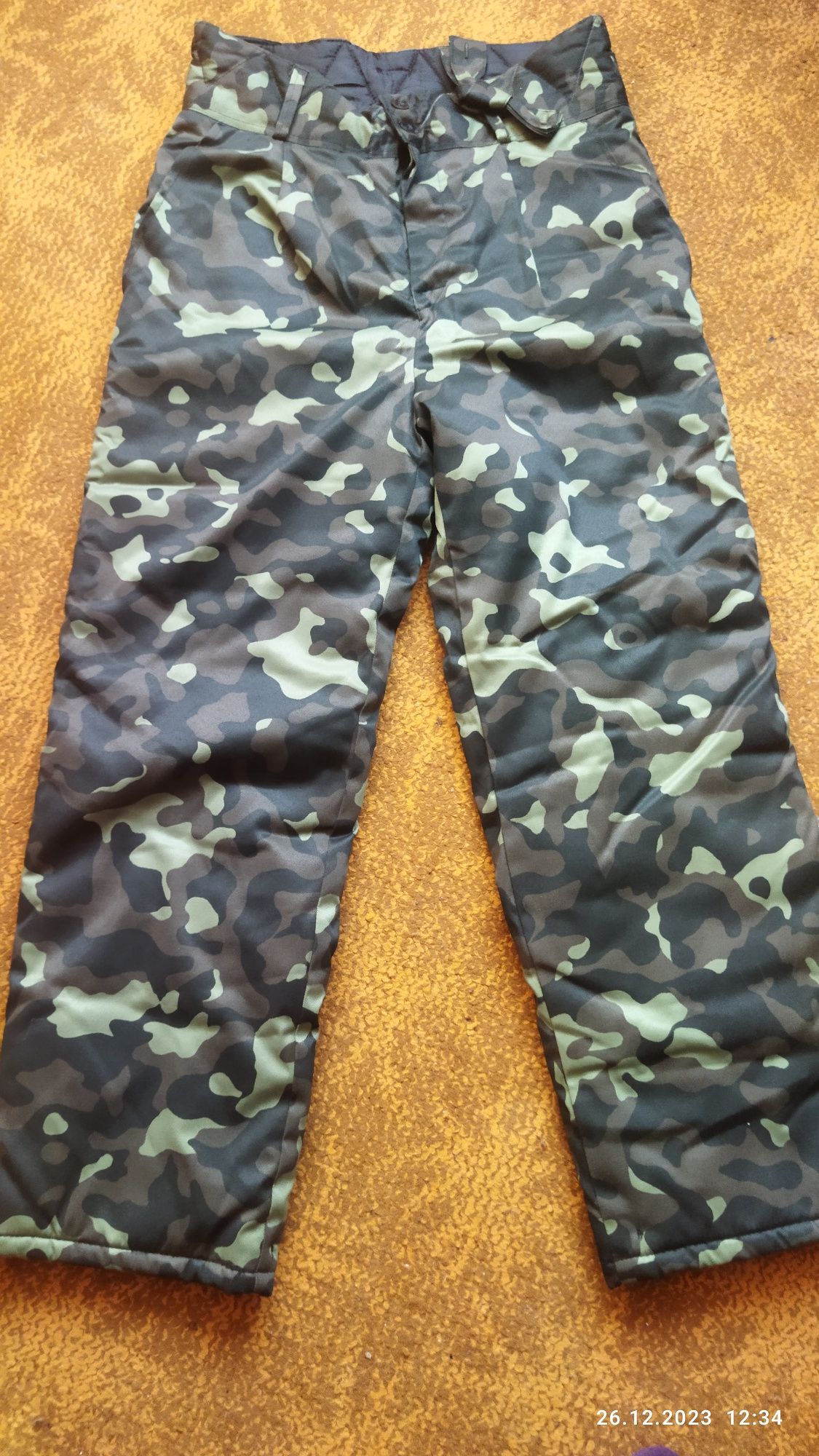 Новые штаны военные утепленные 50 р
