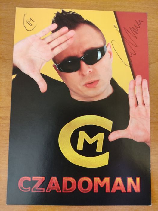 Autograf, podpis - Czadoman Paweł Dudek Muzyka Kolekcja