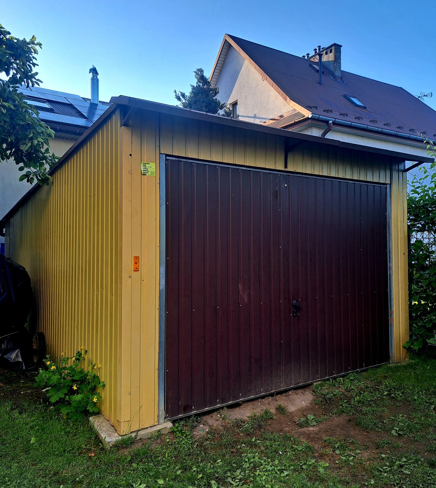 Garaż blaszak duży XXL