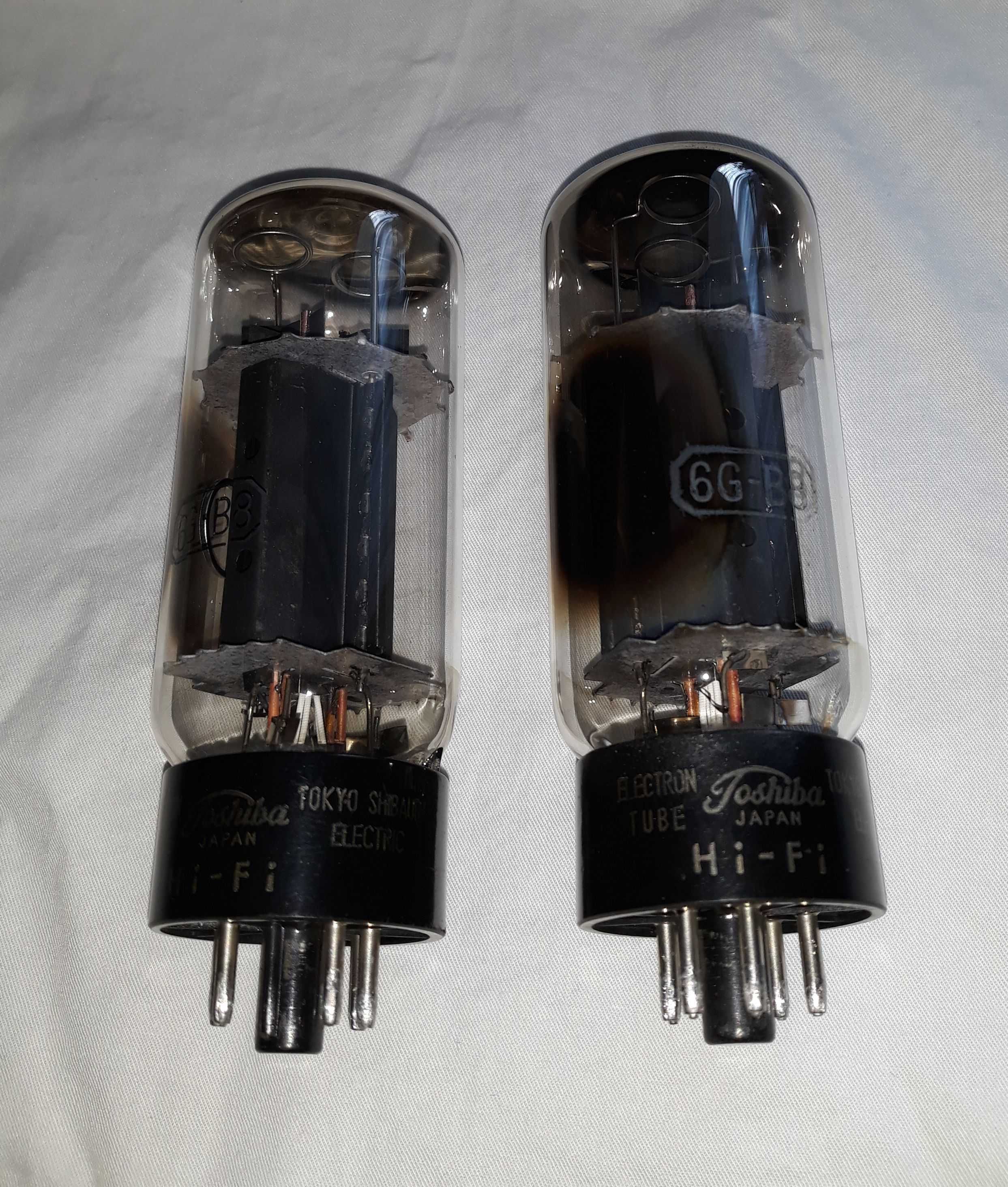 6G-B8 TOSHIBA lampy elektronowe (EL34 KT88 8417)