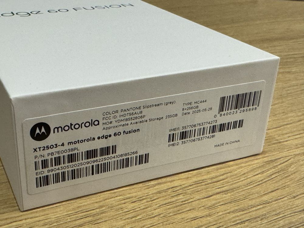 Motorola edge 60 fusion